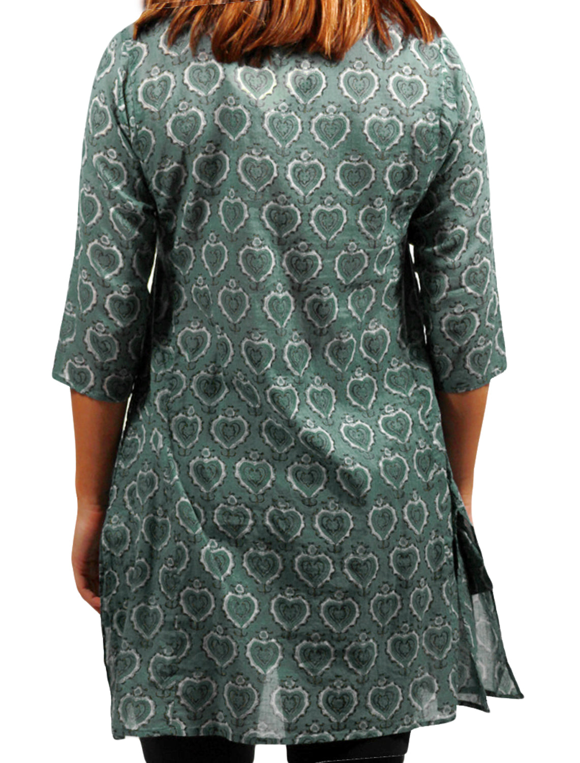 thumbnail image 2 of Roberta Roller Rabbit Women's Anh Anu Kurta X-Small Mint, 2 of 2