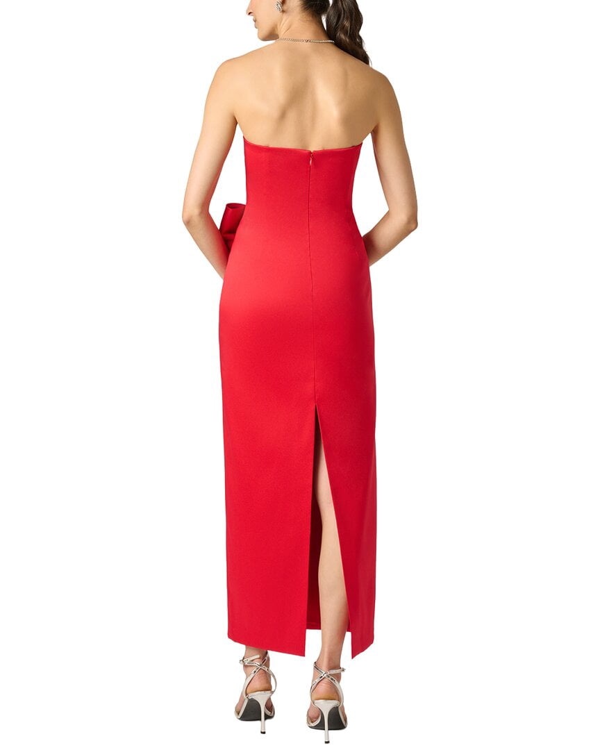 thumbnail image 2 of Aidan Mattox womens Stretch Mikado Long Dress, 8, 2 of 4