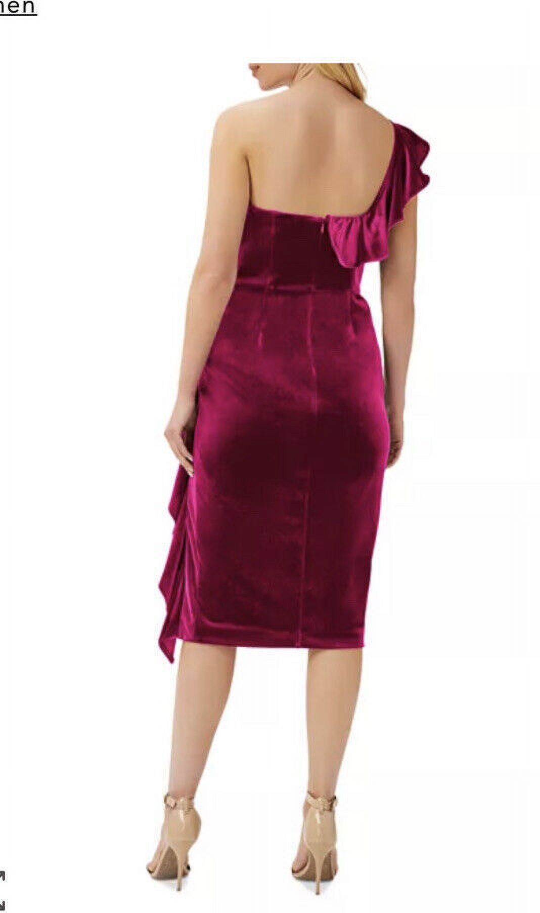 thumbnail image 2 of Aidan by Aidan Mattox Women's Cocktail and Party Dress B4HP (Regular,14,Magenta), 2 of 2
