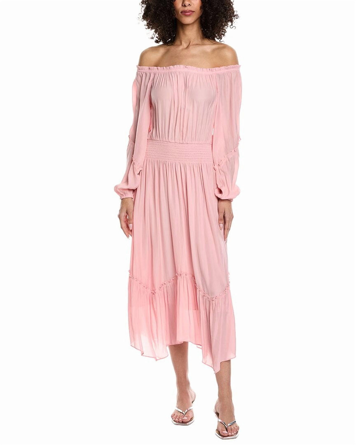 thumbnail image 3 of Ramy Brook womens Junia Maxi Dress, s, Pink, 3 of 4