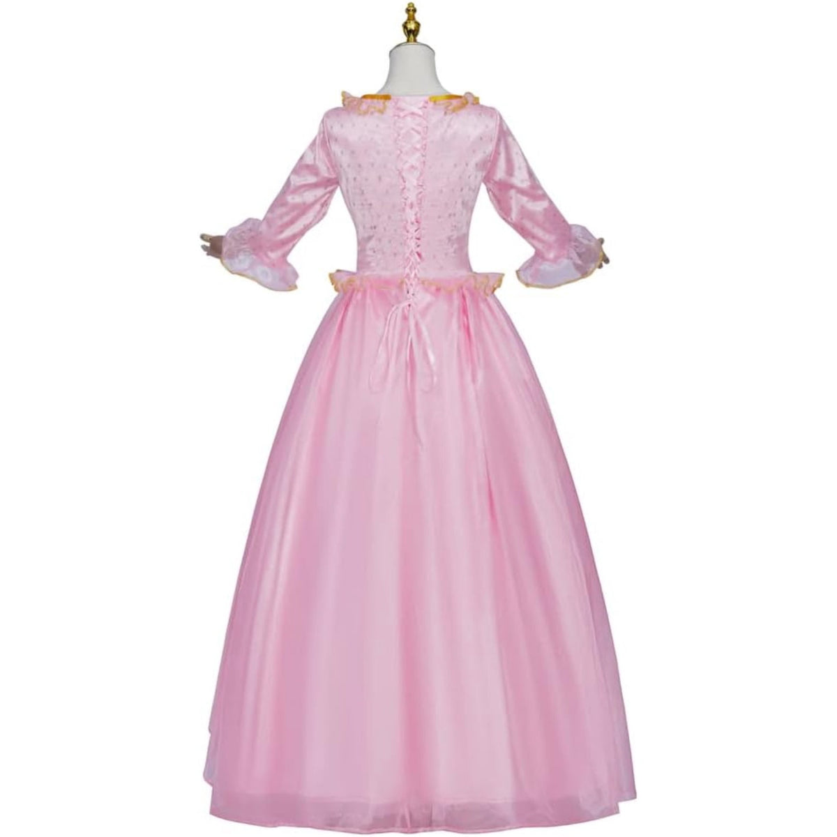 thumbnail image 4 of Women's Anneliese Pink Dress Adult Princess Dress Up Full Set, 4 of 7