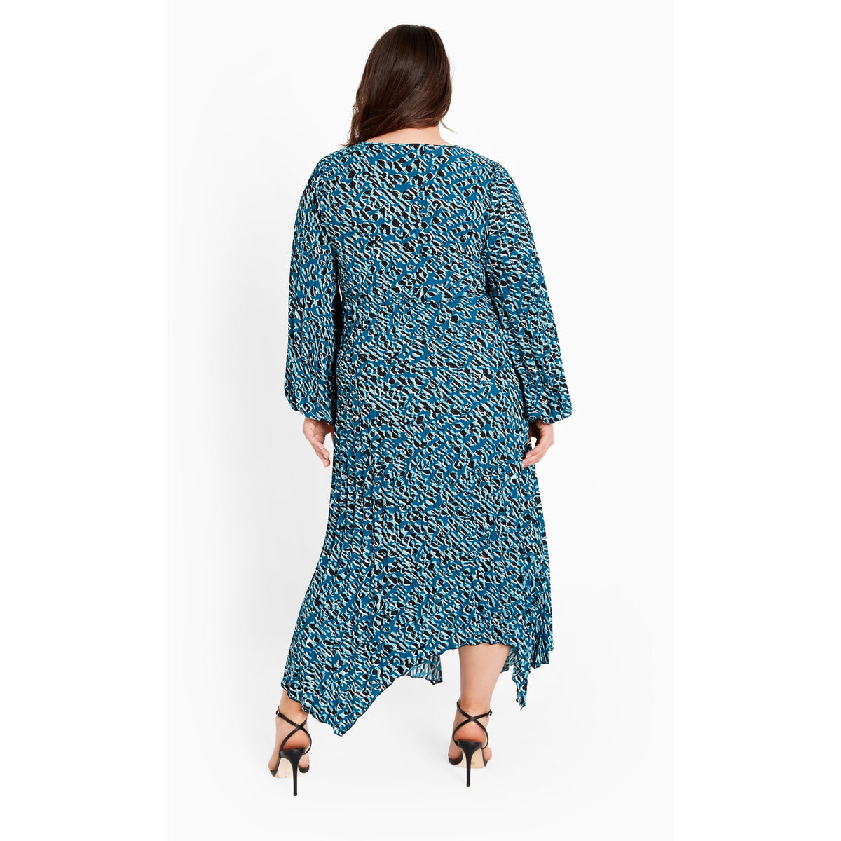 thumbnail image 2 of Avenue Women's Plus Size Eve Pleat Dress, 2 of 2