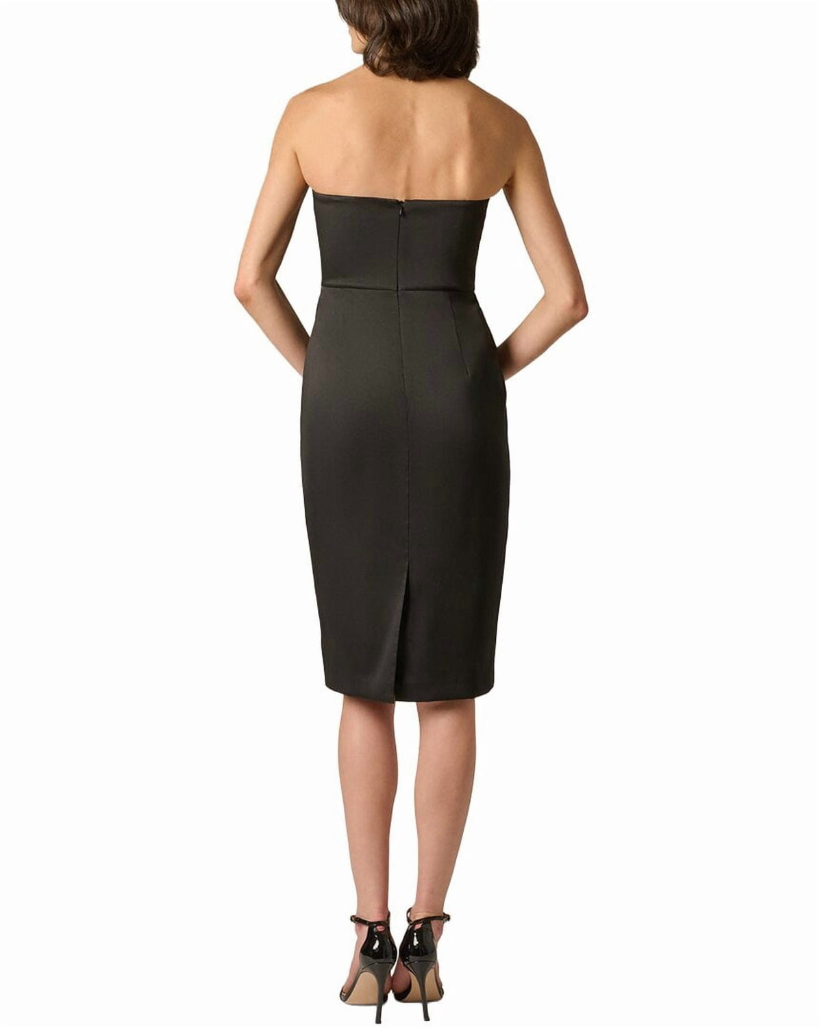 thumbnail image 2 of Aidan Mattox womens Stretch Mikado Midi Dress, 12, 2 of 4