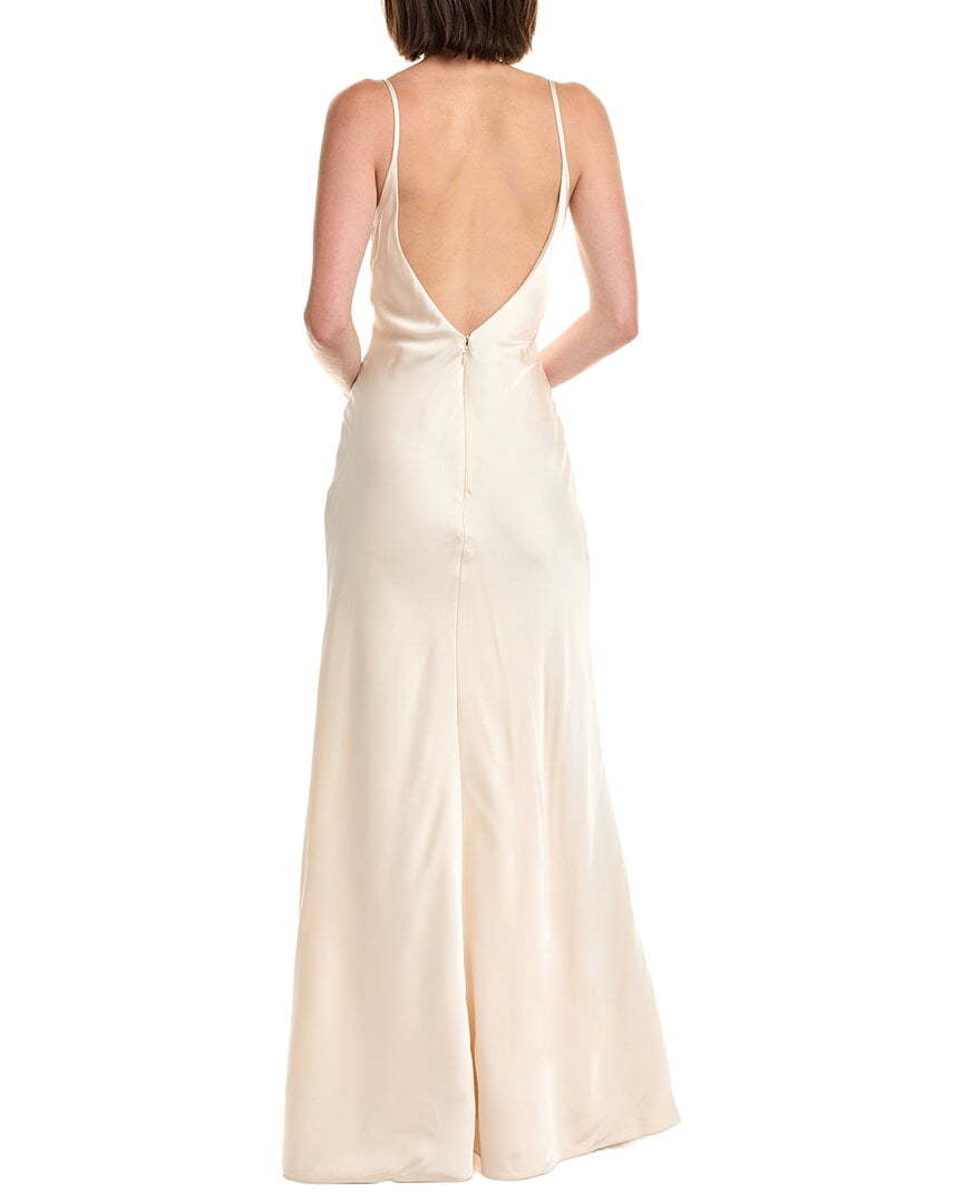thumbnail image 2 of STUDIO LEXI womens Monroe Maxi Dress, 10, White, 2 of 3