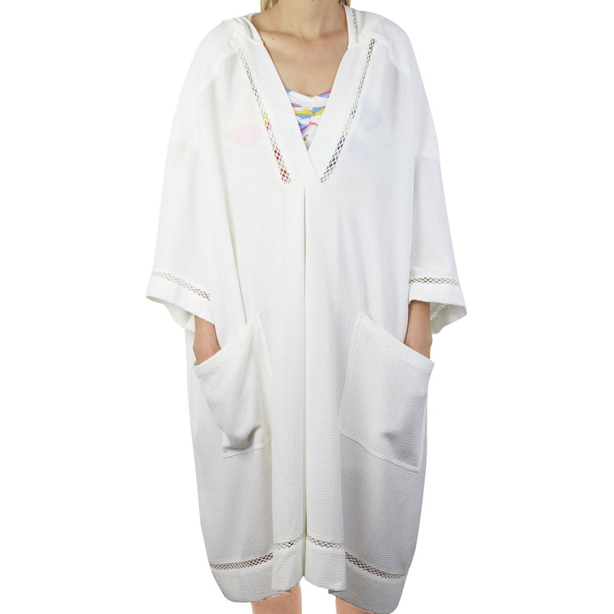 thumbnail image 2 of Free People Womens Hooded Elbow Sleeves Casual Dress, 2 of 2