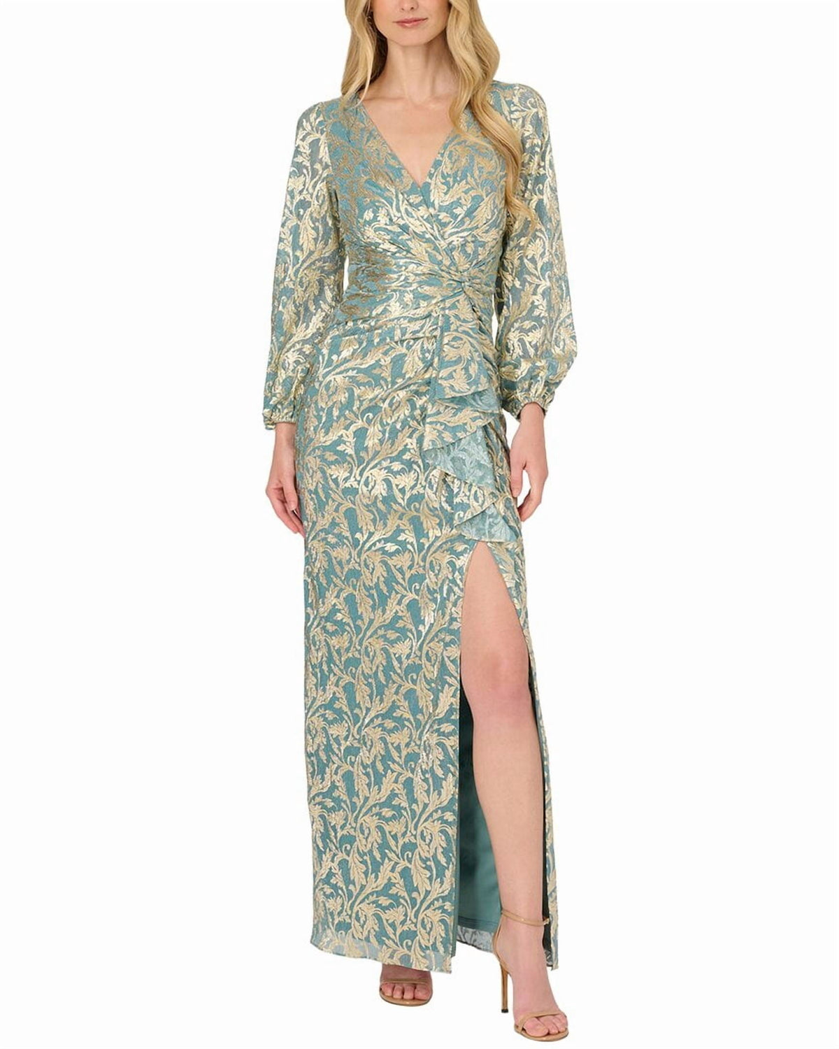 thumbnail image 1 of Adrianna Papell womens Novelty Knit Dress, 0, 1 of 4