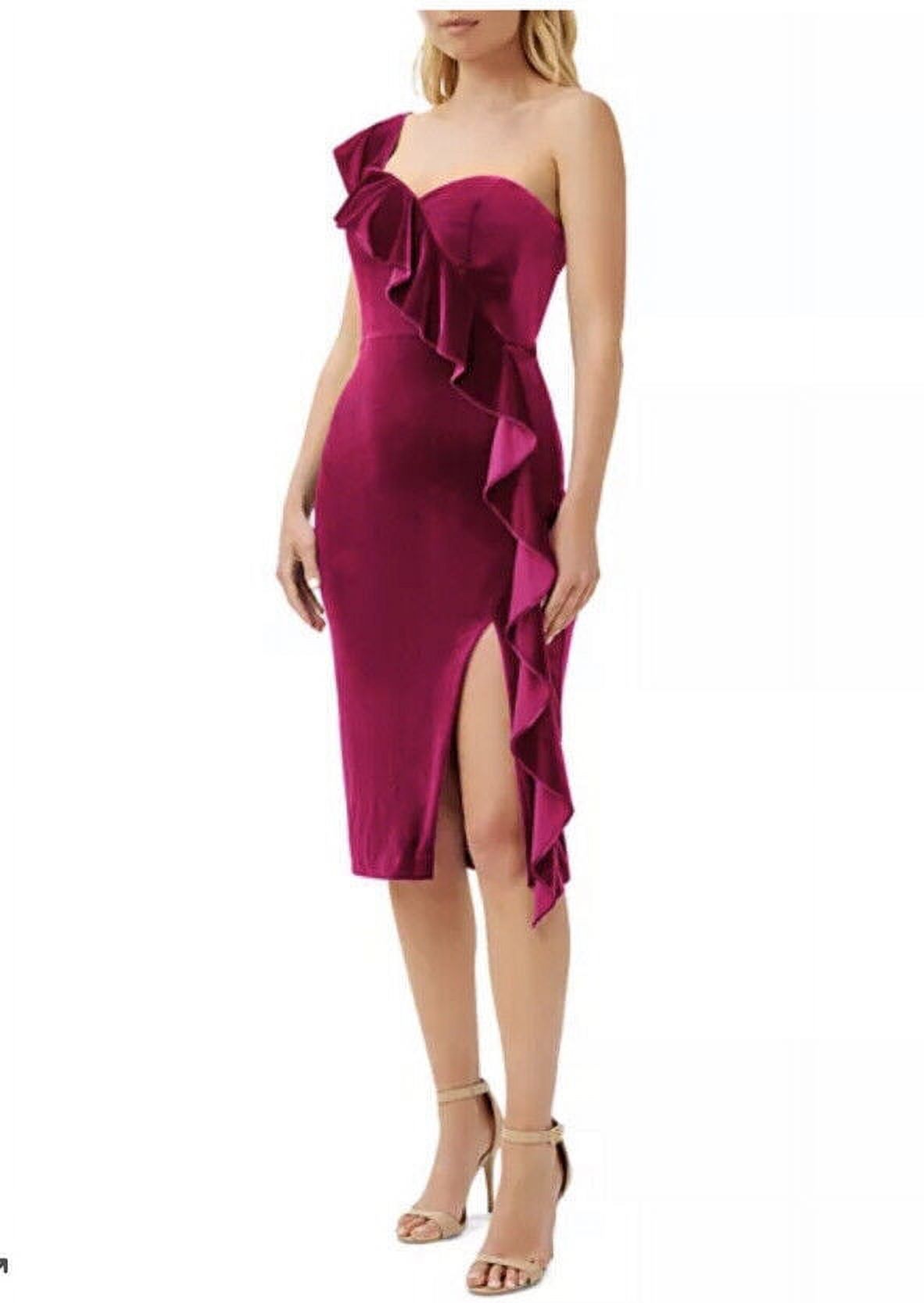 thumbnail image 1 of Aidan by Aidan Mattox Women's Cocktail and Party Dress B4HP (Regular,14,Magenta), 1 of 2