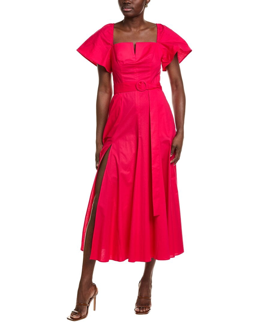 thumbnail image 1 of BGL womens Midi Dress, 4, Pink, 1 of 3