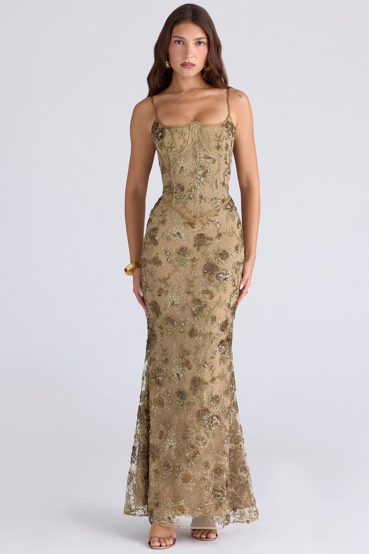 thumbnail image 1 of Elegant low-cut sleeveless sexy backless tie-waist dress for women, 1 of 5