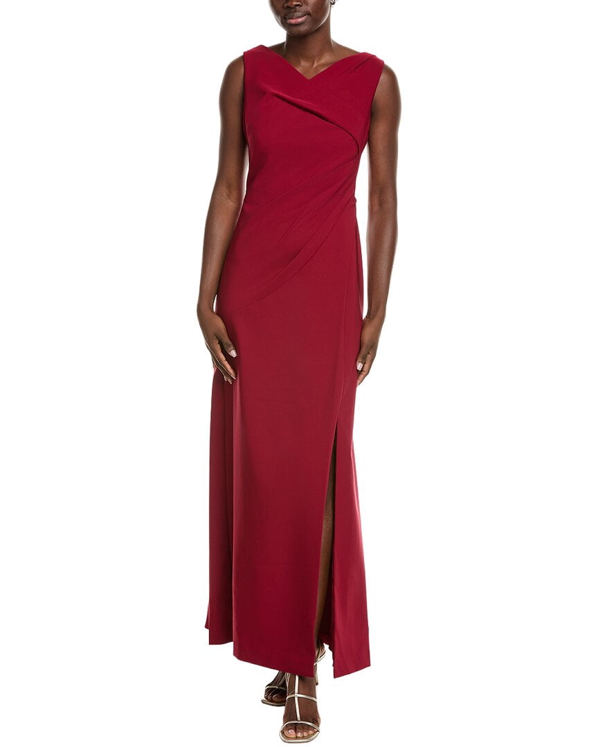 thumbnail image 1 of Kay Unger womens Nicolette Gown, 2, Red, 1 of 3
