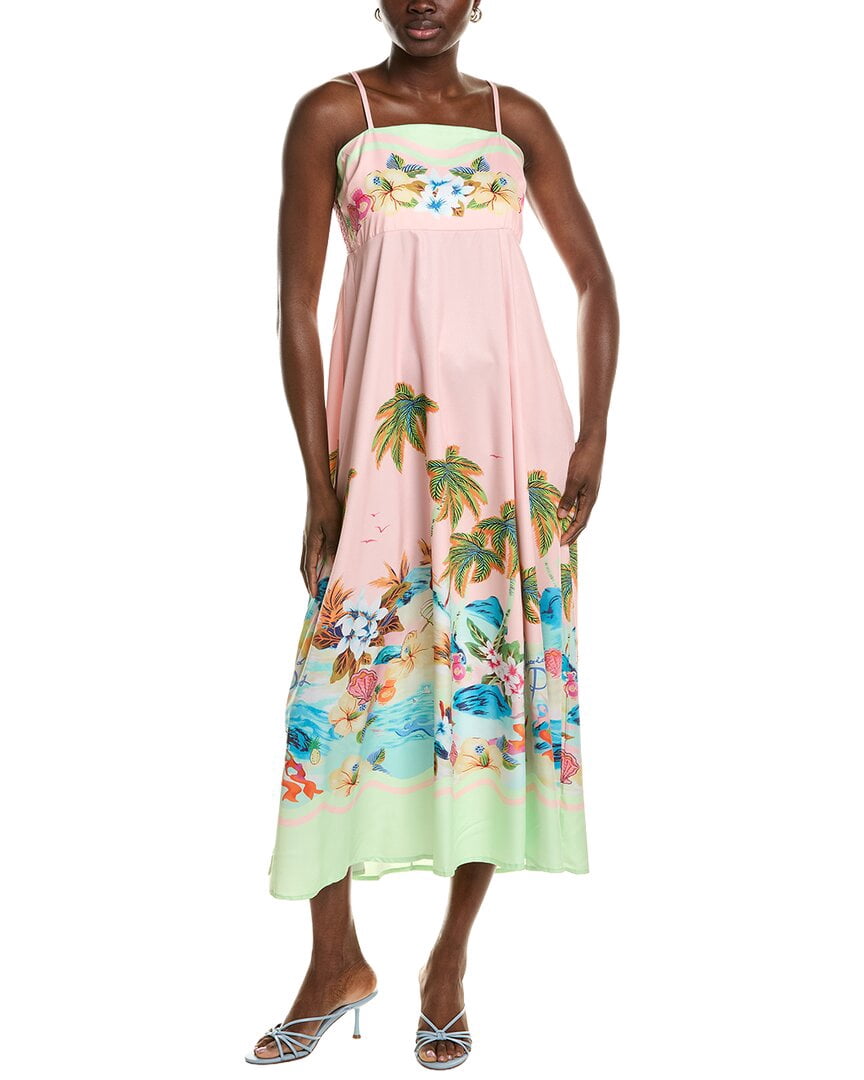 thumbnail image 1 of Linda Charm womens Midi Dress, 2, 1 of 3