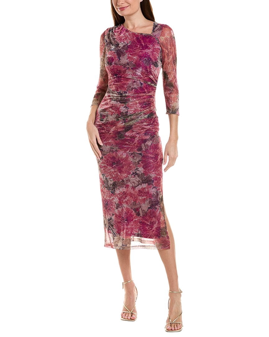 thumbnail image 1 of Oleg Cassini womens Midi Dress, s, 1 of 3
