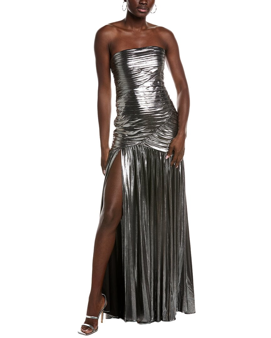 thumbnail image 1 of Retrofête womens Josie Maxi Dress, s, Gray, 1 of 3