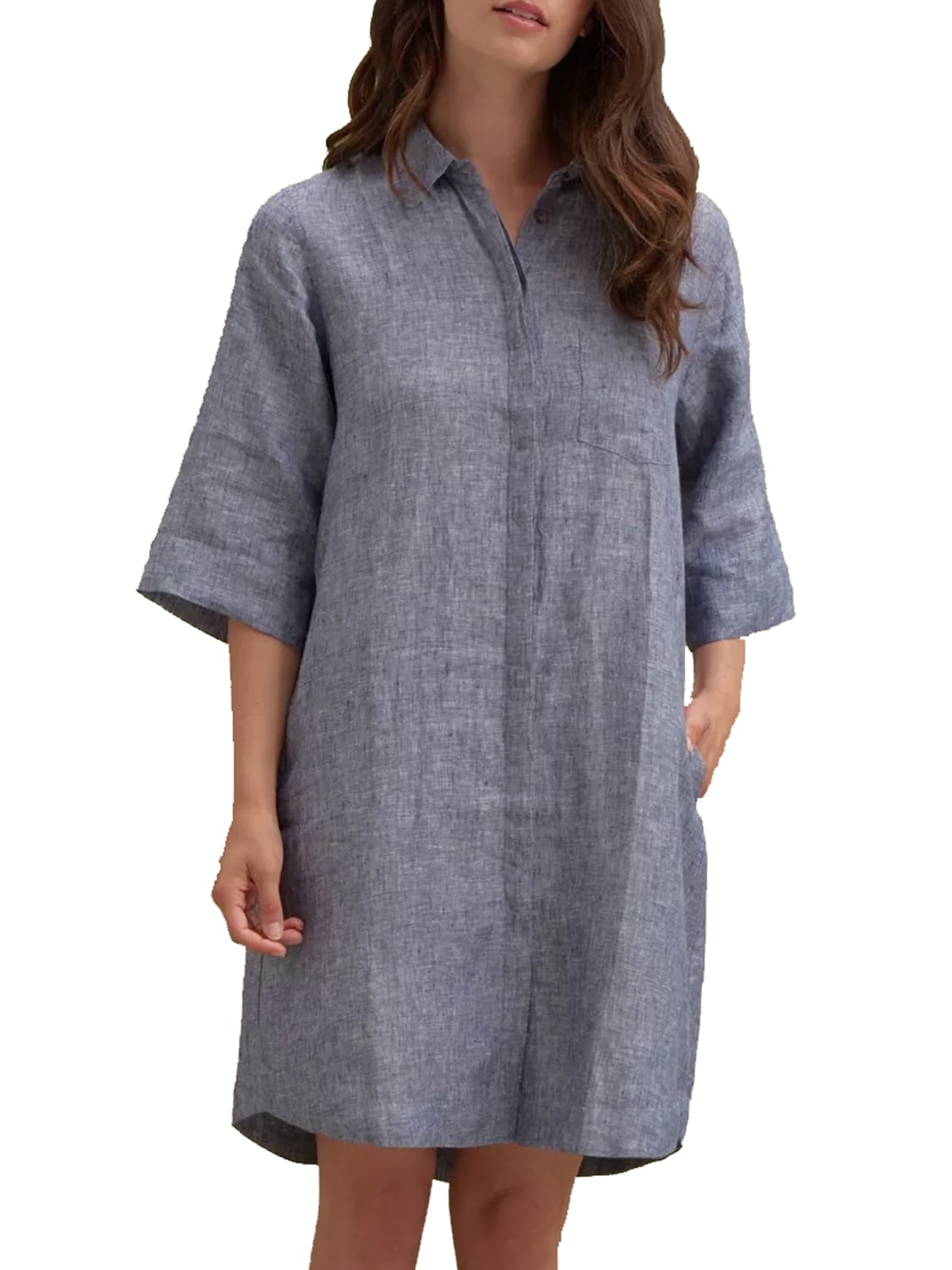 thumbnail image 1 of Roberta Roller Rabbit Women's Angela Dress Small Navy Blue, 1 of 2