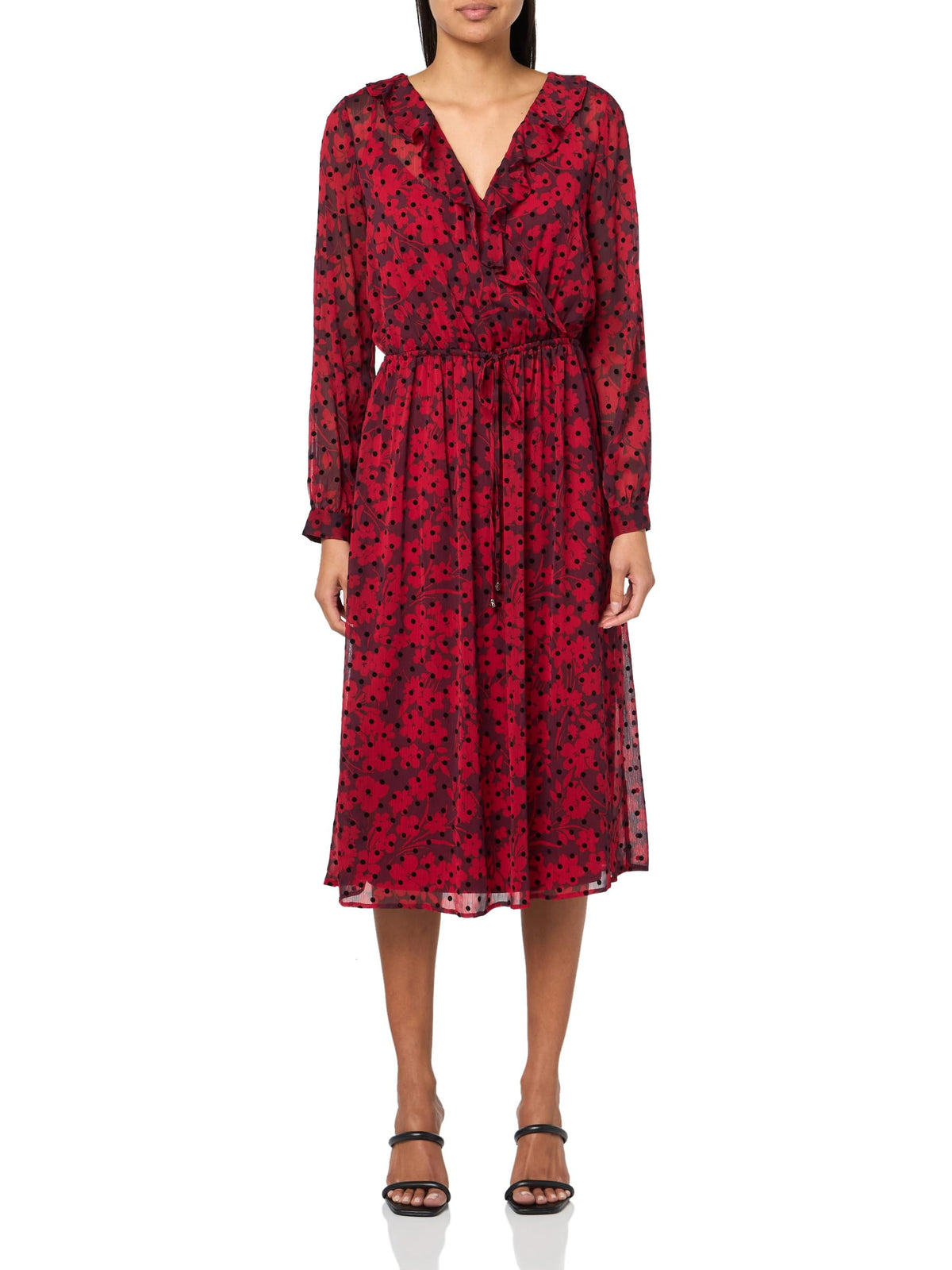 thumbnail image 1 of Tommy Hilfiger Women's Dress,Wine Tasting/Chili Pepper,6, 1 of 3