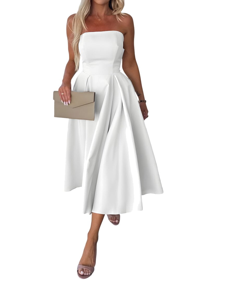 thumbnail image 1 of VINCENT womens Midi Dress, 10, 1 of 3