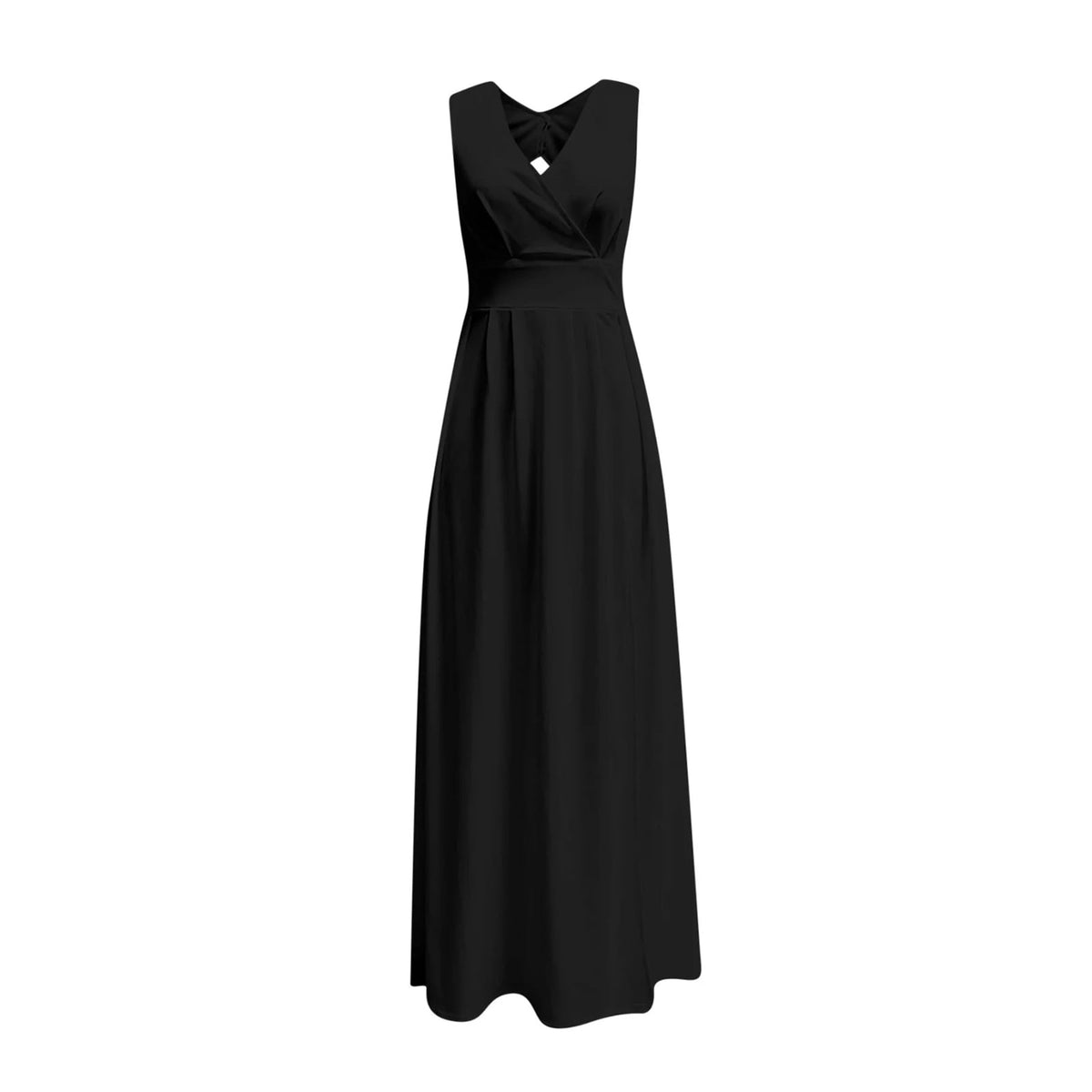 thumbnail image 2 of Joernso Women's Off Shoulder High Split Maxi Dress V Neck Long Prom Dress Formal Cocktail Party Evening Gown with Train, 2 of 8
